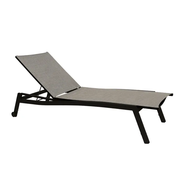 ALLROUND Outdoor Rollenliege von STERN® in Anthrazit - Hantermann - Der Hotelausstatter Allround Sonnenliege von STERN, leichte Aluminium-Liege für Terrasse, Garten und Pool