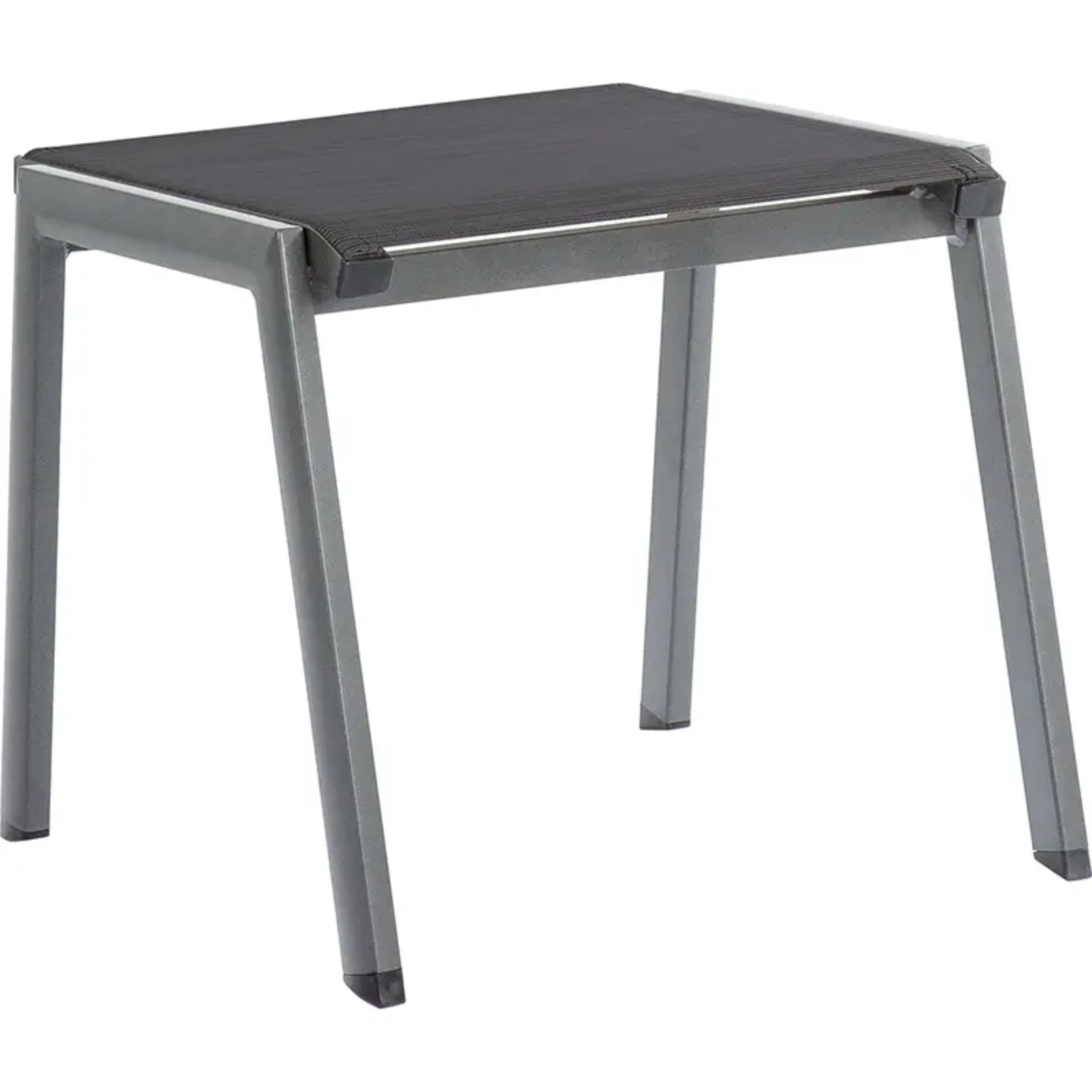 ALLROUND Stapelhocker von STERN® in Grau - Hantermann - Der Hotelausstatter ALLROUND Outdoor Stapelhocker von STERN® mit grauem Gestell und dunkler Sitzfläche für Terrasse und Gastronomie