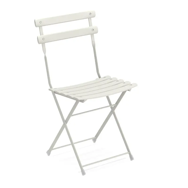 ARC EN CIEL 314 EMU® Klappstuhl in Weiß für den Außenbereich - Hantermann - Der Hotelausstatter Arc en Ciel 314 Klapptisch von EMU, kompakter Outdoor-Tisch für Balkon und Garten