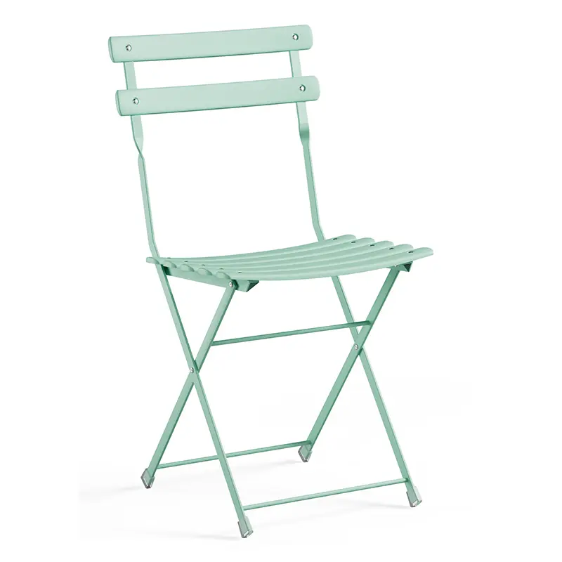 ARC EN CIEL 314 Terrassen-Klappstuhl EMU® in Mintgrün - Hantermann - Der Hotelausstatter Arc en Ciel 314 Klapptisch von EMU, kompakter Outdoor-Tisch für Balkon und Garten