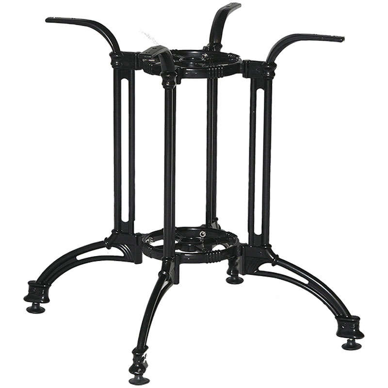 TAVOLI 4XL Outdoor-Tischgestell für gr. runde & quadratische Tische Farbe: schwarz