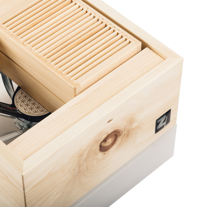 ZirbenLüfter ® CUBE MINI Cristall
