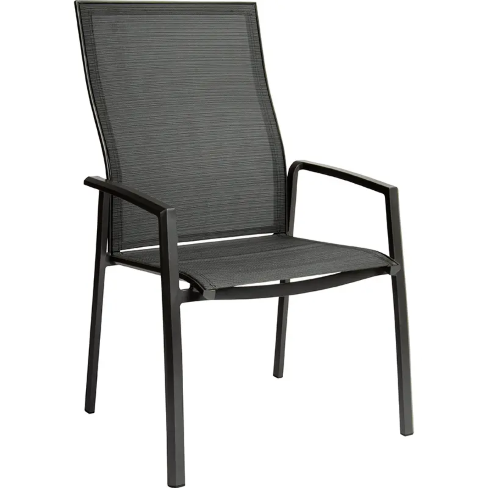 KARI PLUS Stapelsessel von STERN® in Anthrazit - Hantermann - Der Hotelausstatter KARI PLUS Outdoor Stapelsessel von STERN® mit anthrazitfarbenem Gestell und dunkler Bespannung