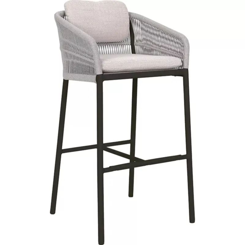 JELLA Barsessel anthrazit/Kordel Stone by STERN®
