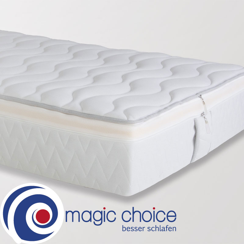 Magic Choice Schlafsystem – intelligent anpassbare Hotelmatratze mit stufenlos verstellbarem Härtegrad - Hantermann - Der Hotelausstatter Magic Choice Schlafsystem mit per Fernbedienung einstellbarem Luftkern zur stufenlosen Härtegradanpassung für komfortablen Hotelschlaf
