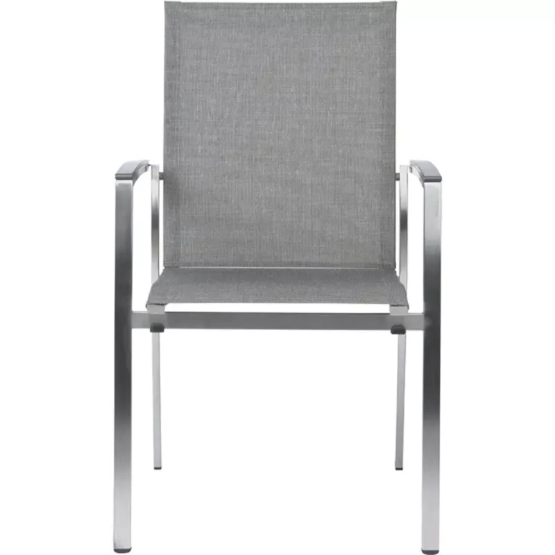 MIKA Outdoor Stapelsessel Alu-Armlehne anthrazit by STERN® – Bild 2