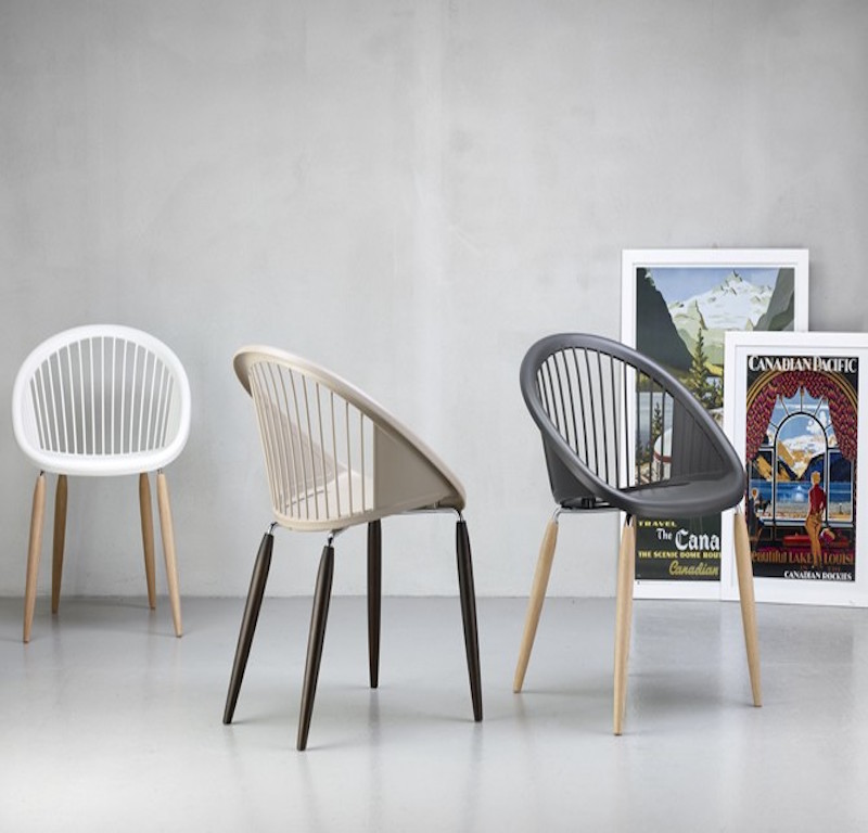 Natural Giulia von SCAB – modernes Design in vielen Varianten - Hantermann - Der Hotelausstatter Natural Giulia Stühle von SCAB in verschiedenen Farben und Gestellvarianten für moderne Innenbereiche