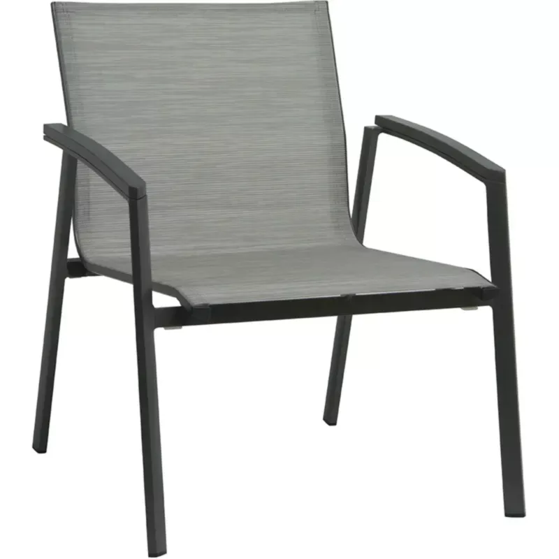 NEW TOP Outdoor Lounge-Stapelsessel mit Aluminiumarmlehnen by STERN® – Bild 4