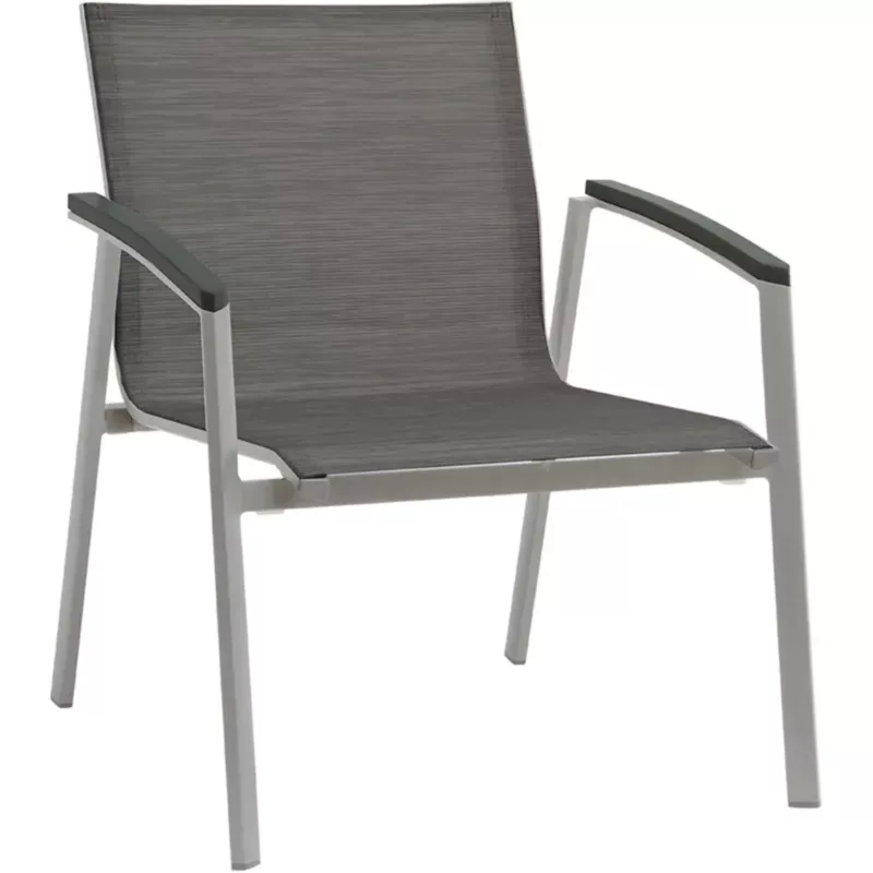 NEW TOP Outdoor Lounge-Stapelsessel mit Aluminiumarmlehnen by STERN® – Bild 5