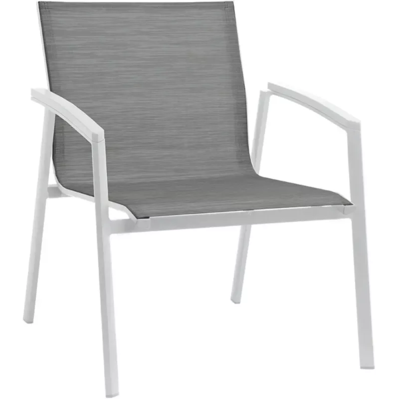 NEW TOP Outdoor Lounge-Stapelsessel mit Aluminiumarmlehnen by STERN® – Bild 6