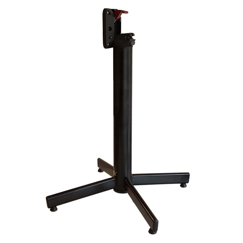 STABLE TABLE CLASSIC 74 selbststabilisierendes klappbares Tischgestell in Schwarz