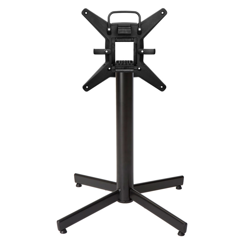 STABLE TABLE CLASSIC 84 selbststabilisierendes klappbares Tischgestell in Schwarz