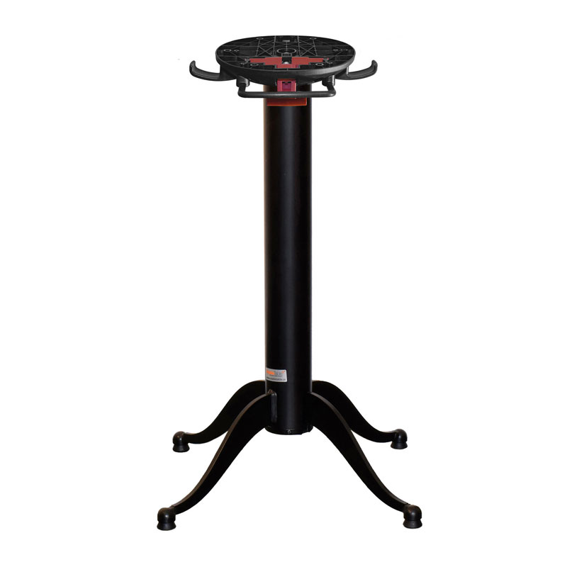 STABLE TABLE NOUVEAU 57 selbststabilisierendes klappbares Tischgestell in Schwarz