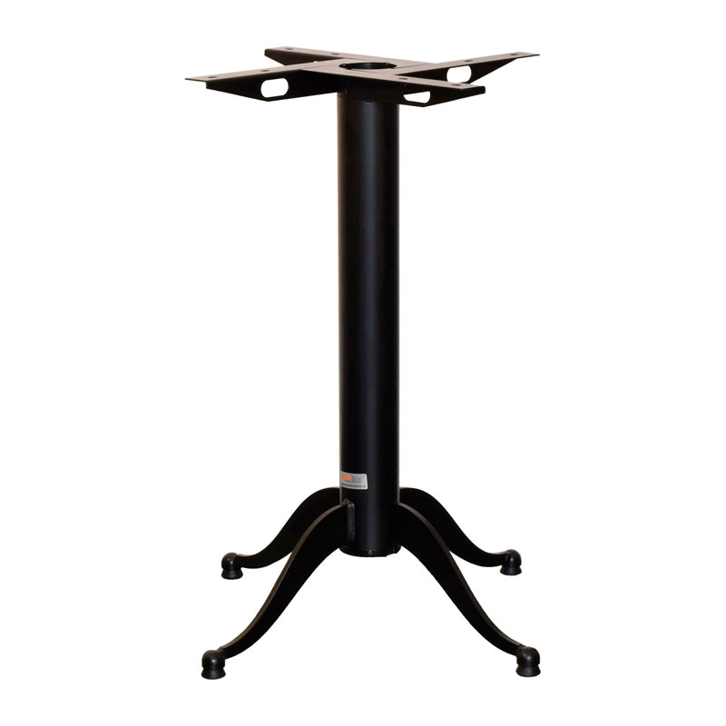 STABLE TABLE NOUVEAU 57 selbststabilisierendes starres Tischgestell in Schwarz