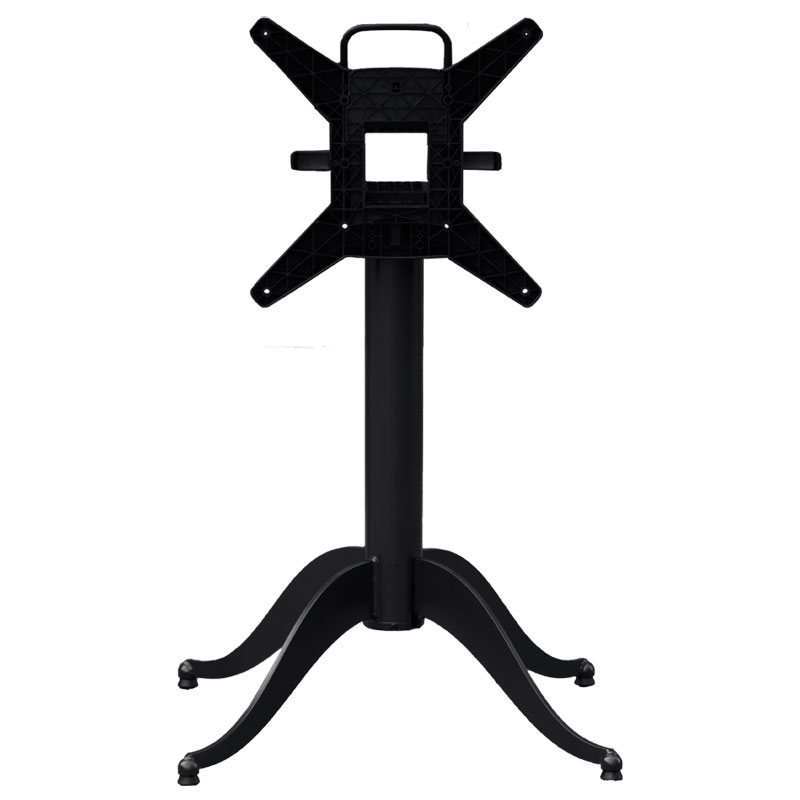 STABLE TABLE NOUVEAU 77 selbststabilisierendes klappbares Tischgestell in Schwarz
