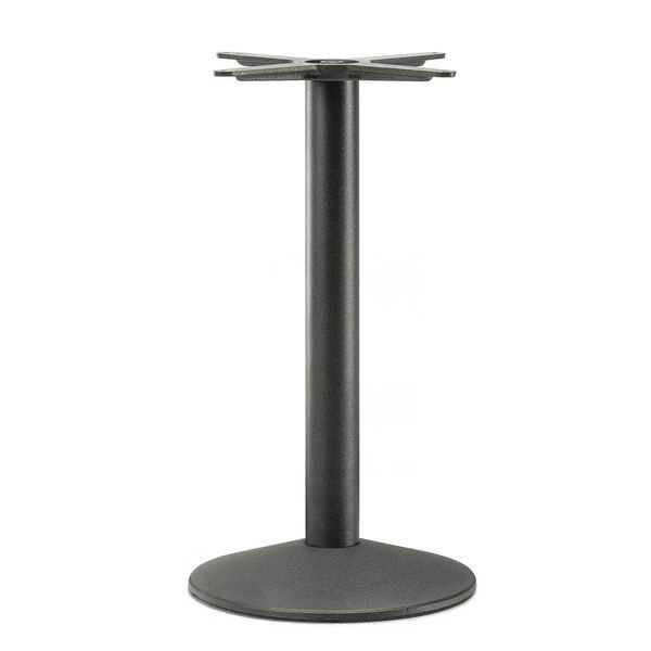 Tischgestell TONDA mit runder Bodenplatte für Tischplatten bis 60 × 60 cm oder Ø 80 cm