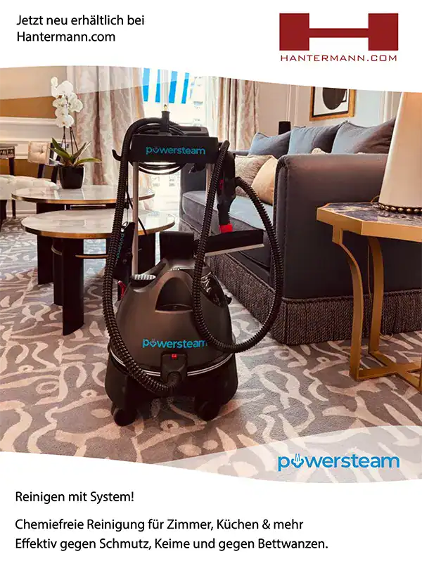 Powersteam Trockendampf Reiniger