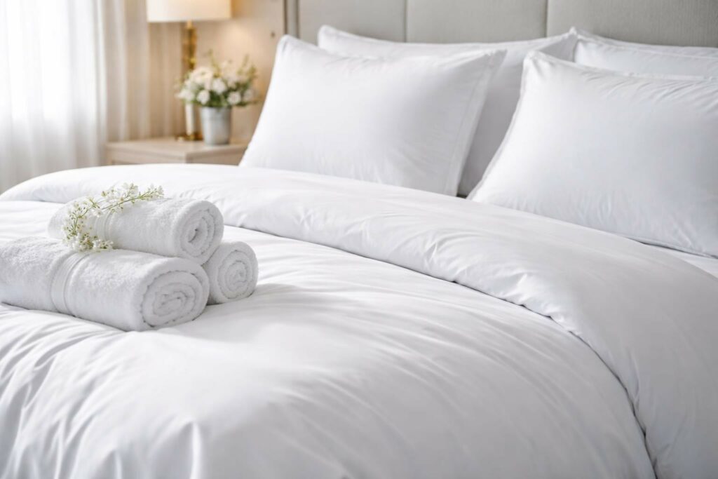 Hotelbettwäsche Qualität die Gäste spüren