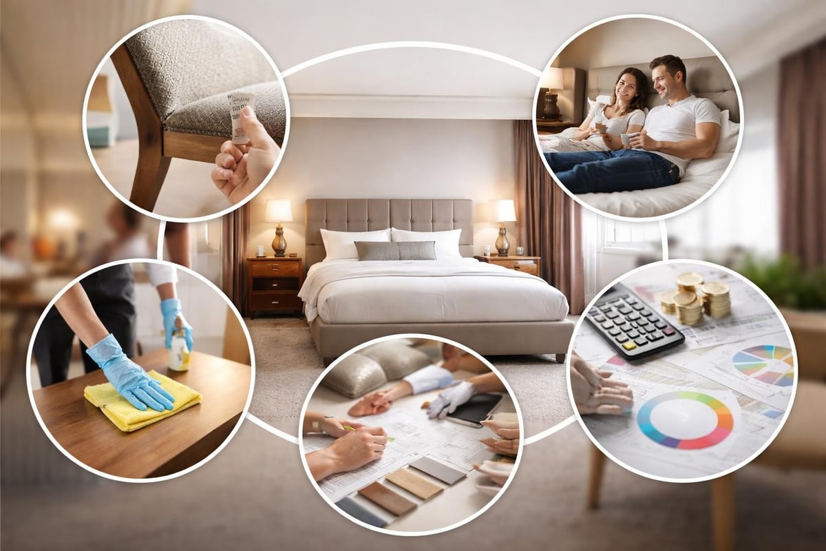 Hotelzimmermöbel Auswahlkriterien