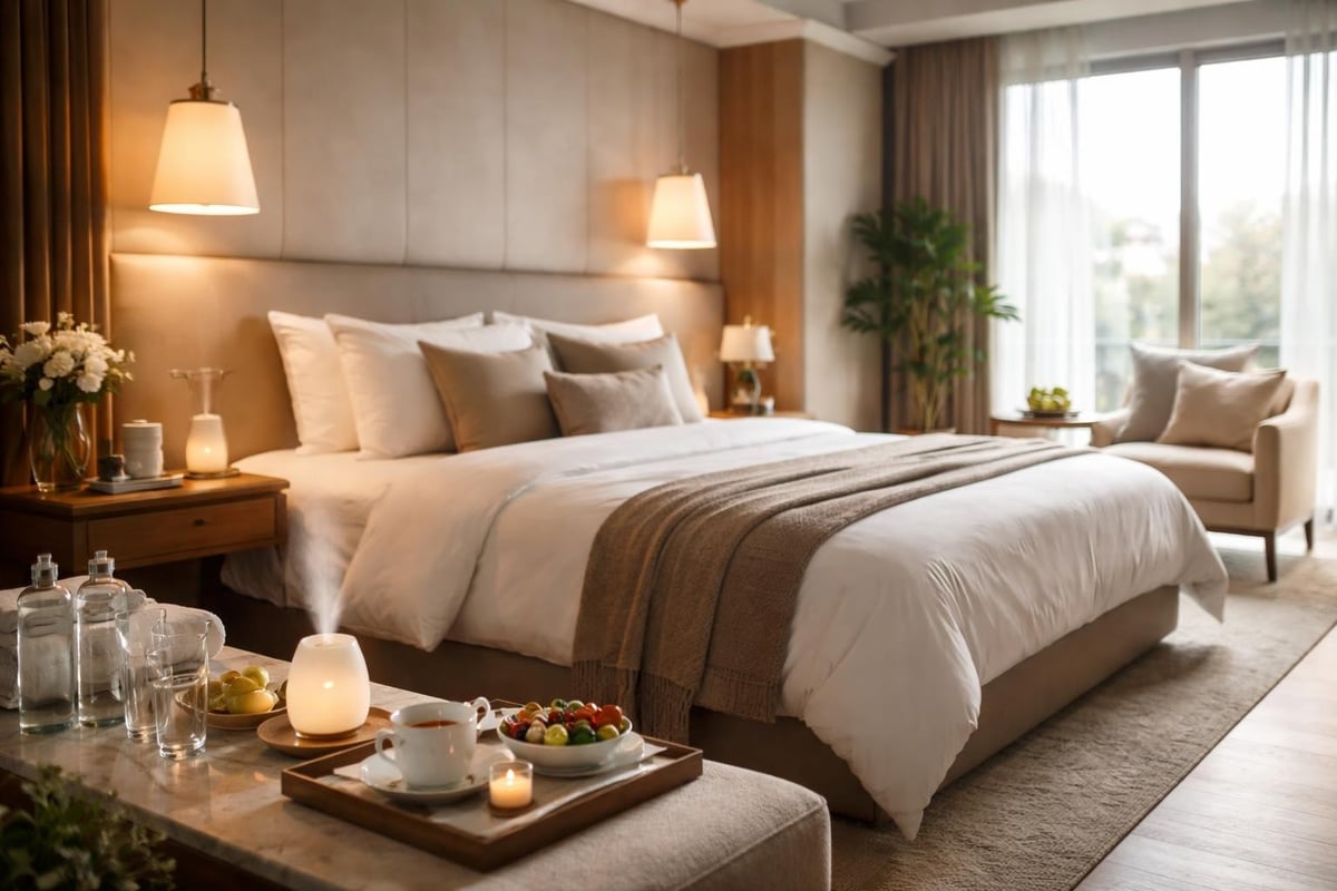 Luxus Hotelzimmer Ausstattungskonzept