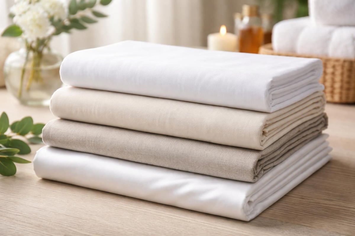 Materialvielfalt bei Hotelbettwäsche