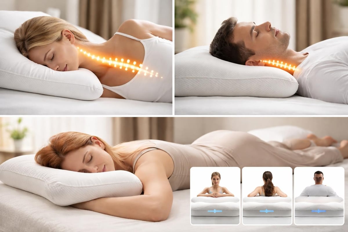 Ergonomie im Hotelkissen