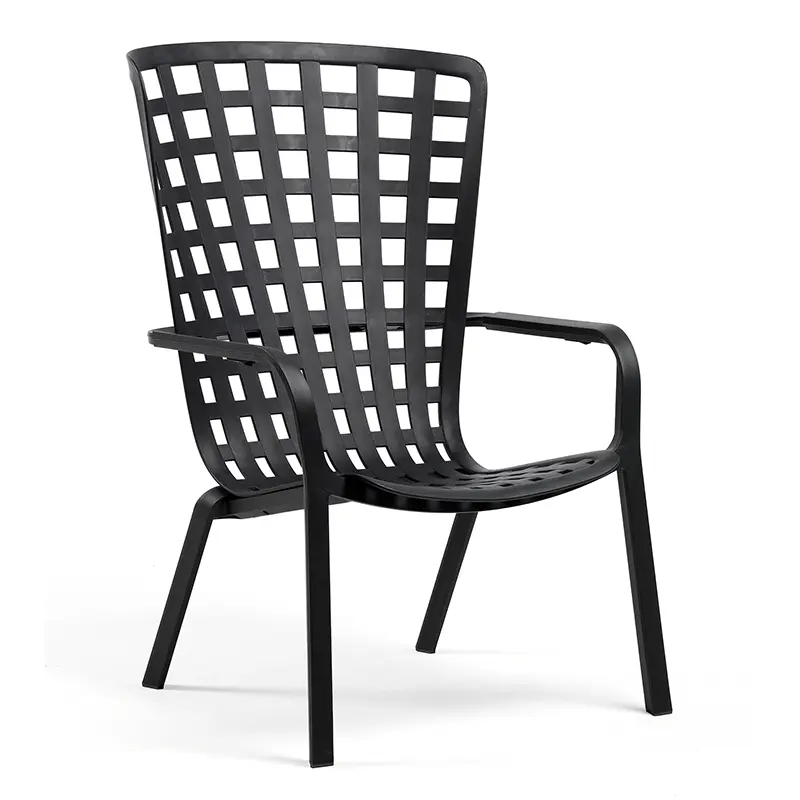 Nardi Folio 300 Loungesessel aus Fiberglas‑Polypropylen mit perforierter Rückenlehne für Terrasse und Gastronomie