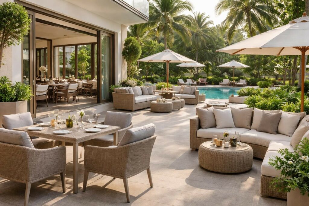 Outdoor-Möbel für die Hotellerie Trends Qualität 2026