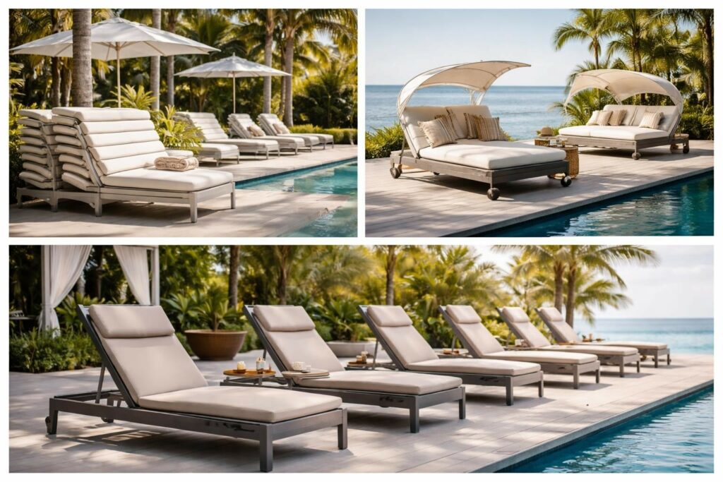 Poolmöbel für Hotels Komfort Langlebigkeit 2026