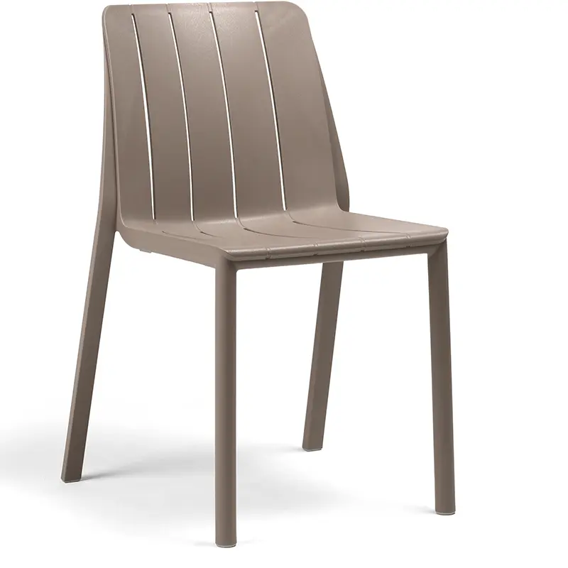 Nardi Tiberina Bistrot – stapelbarer Outdoor-Stuhl in Taupe - Hantermann - Der Hotelausstatter Nardi Tiberina Bistrot Stuhl in Taupe, stapelbarer Outdoor-Stuhl für Gastronomie, Hotel und Terrasse