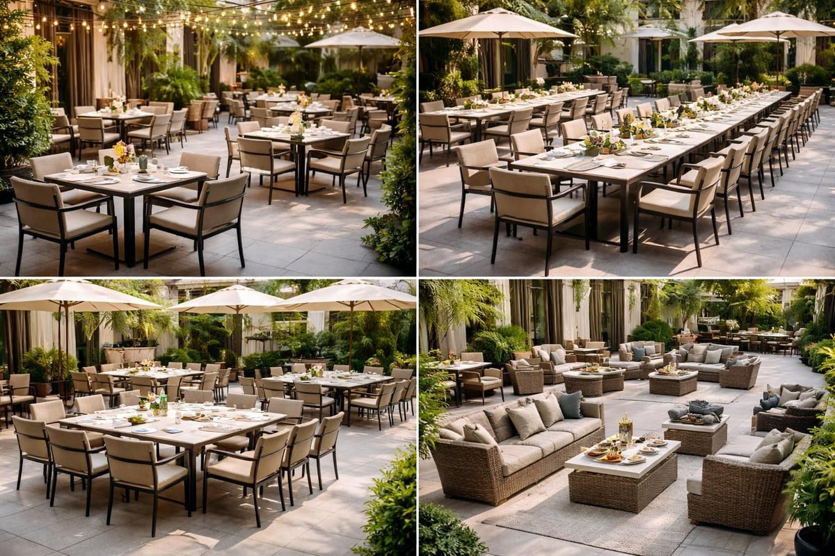 Modulares Outdoor-Möbel-System