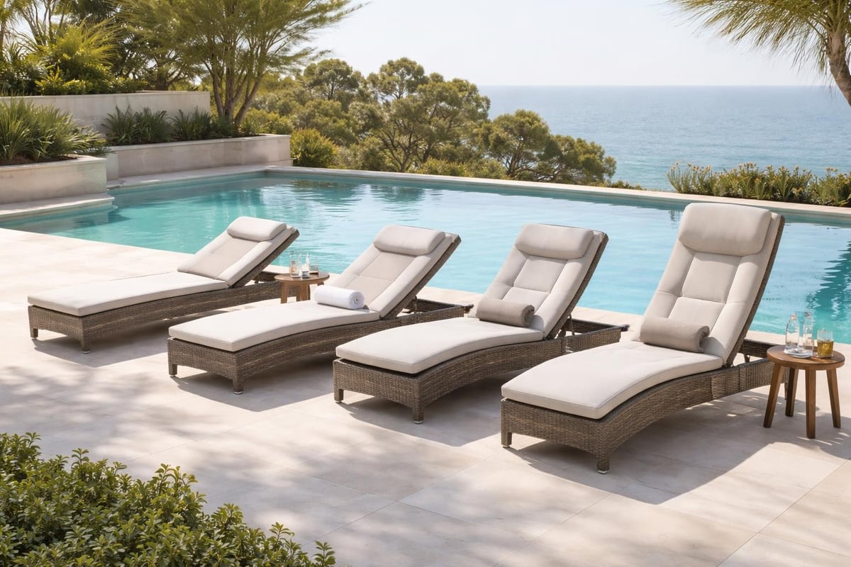 Liegekomfort Poolmöbel