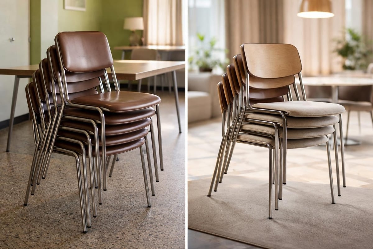 Stapelstuhl-Evolution im Gastgewerbe