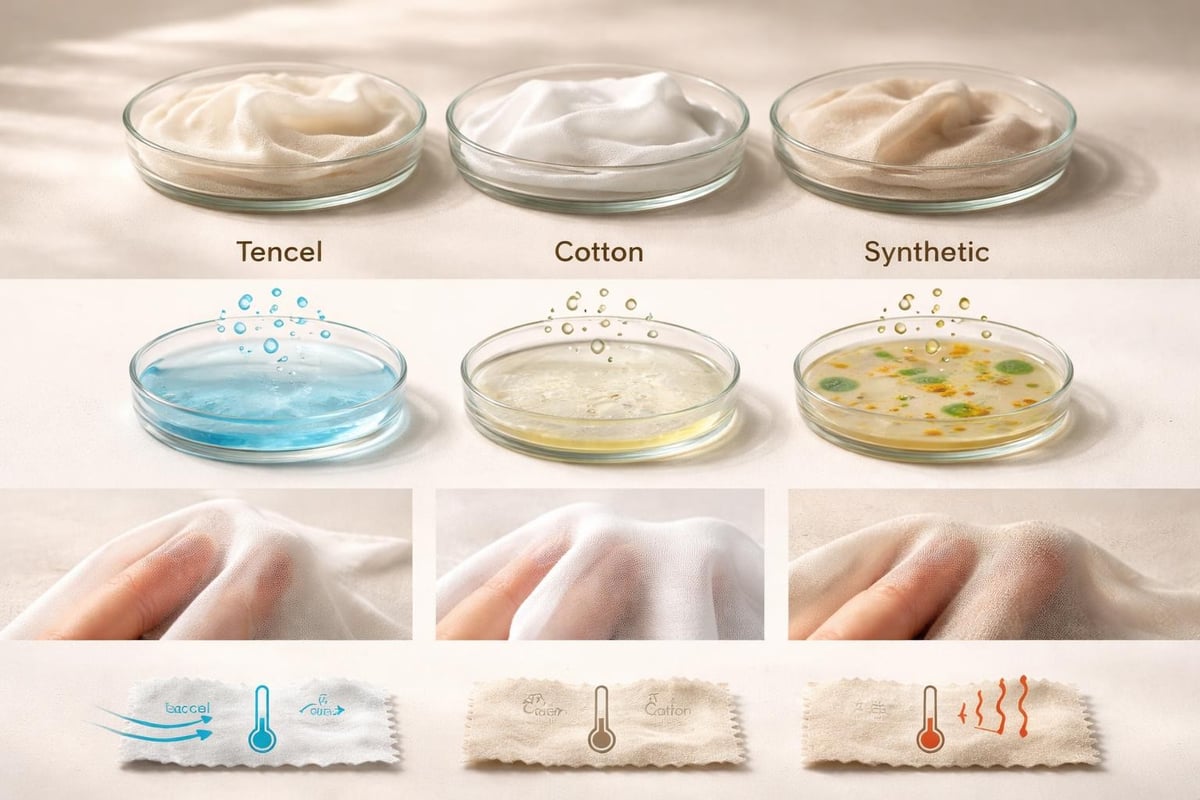 Fasereigenschaften im Vergleich 