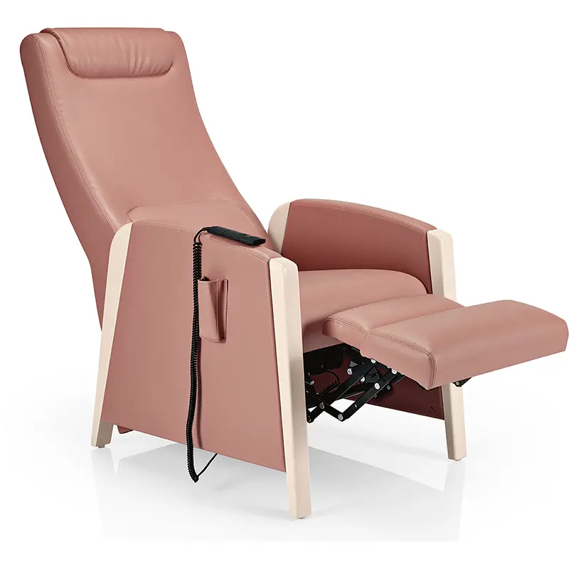 SG840 RLEL Relaxsessel elektrisch – ergonomischer Hochlehnsessel mit Motorfunktion für Hotel & Pflegebereiche - Hantermann - Der Hotelausstatter SG840 RLEL elektrischer Relaxsessel, Hochlehnsessel mit Motorverstellung für Hotel und Pflegeeinrichtungen