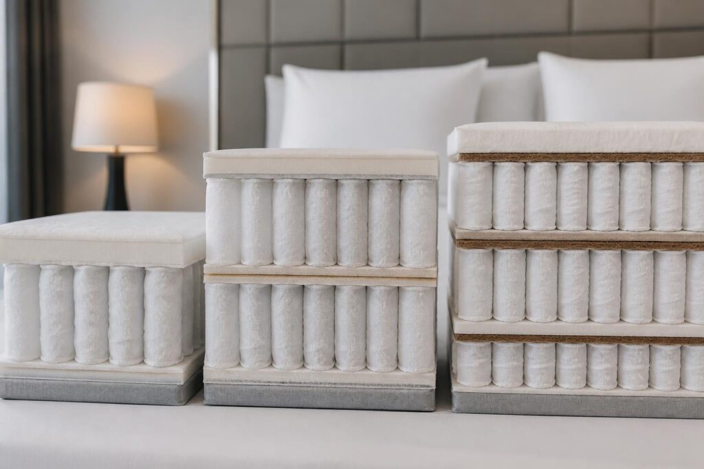 Taschenfederkernmatratzen für Hotels | Qualität 2026