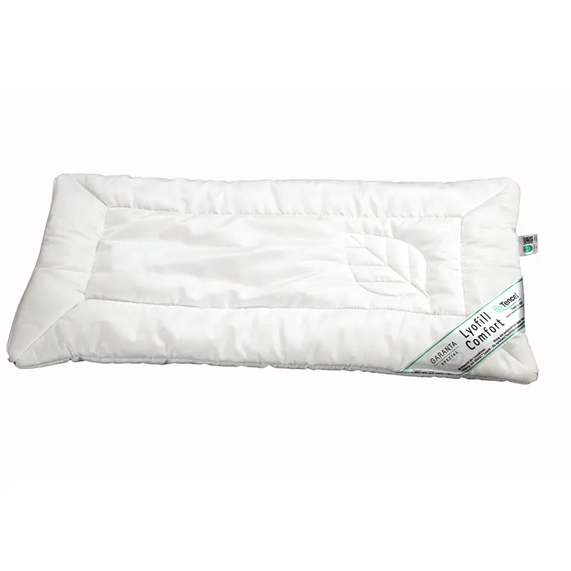Lyofil Comfort Kissenbezug 40 × 80 cm mit TENCEL™ – nachhaltiger Steppbezug für Kopfkissen - Hantermann - Der Hotelausstatter Lyofil Comfort Kissenbezug 40 × 80 cm mit TENCEL™-Steppung für nachhaltigen und angenehmen Schlafkomfort