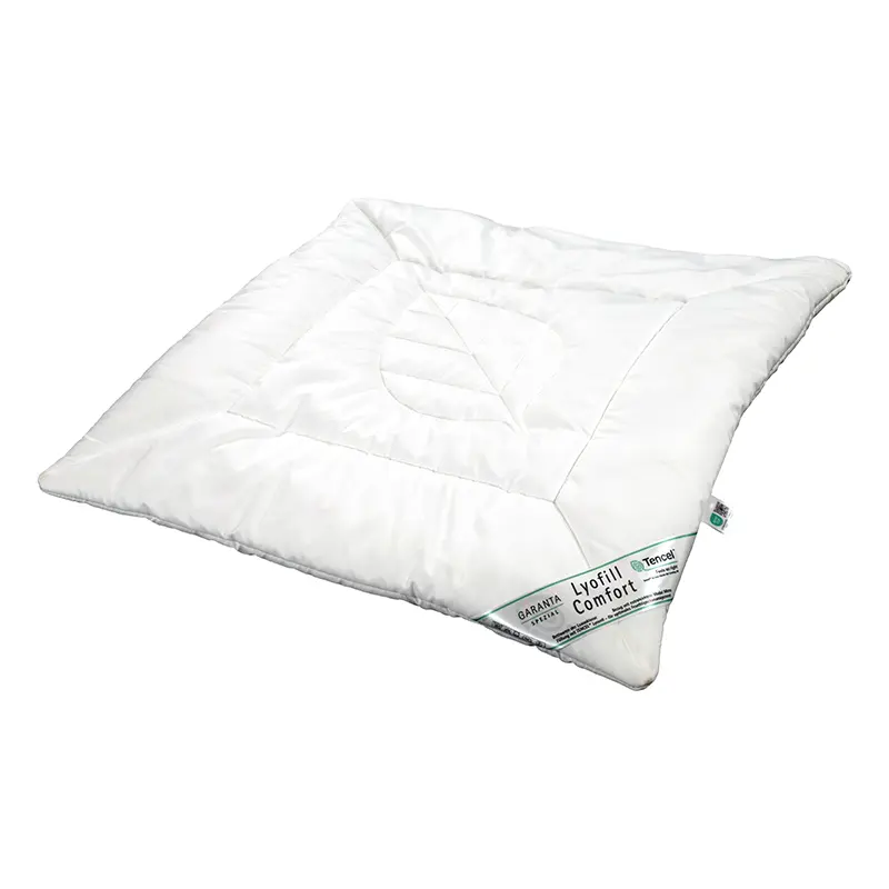 Lyofil Comfort Kissenbezug 80 × 80 cm mit TENCEL™ – nachhaltiger Steppbezug für Kopfkissen - Hantermann - Der Hotelausstatter Lyofil Comfort Kissenbezug 80 × 80 cm mit TENCEL™-Steppung für nachhaltigen Schlafkomfort
