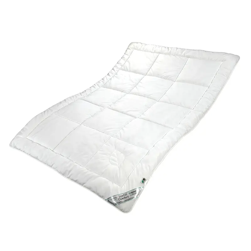 Lyofil Comfort Mono Bettdecke mit nachhaltiger TENCEL™-Steppung für ein angenehmes Schlafklima