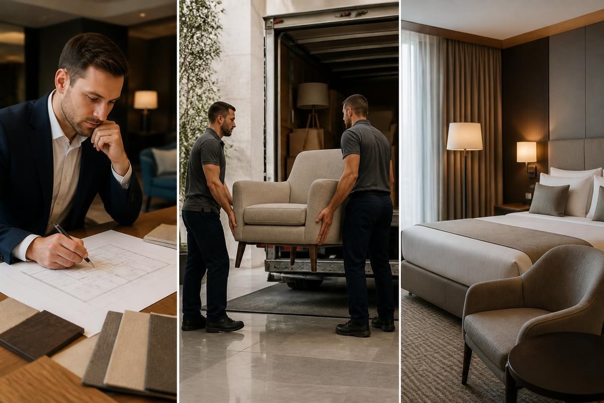 Bewegliche Wirtschaftsgüter im Hotel: Planung, Lieferung und Einrichtung als investitionsfähiges Anlagevermögen