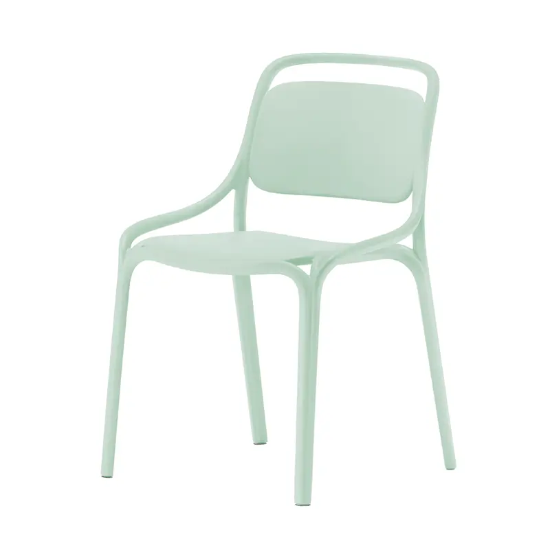 Libre Outdoorstuhl 590 von Pedrali – stapelbarer Polypropylen-Gartenstuhl in sanften Pastellfarben für Terrasse & Gastronomie - Hantermann - Der Hotelausstatter Libre 590 Outdoorstuhl von Pedrali aus stapelbarem Polypropylen in Pastellgrün für Garten, Terrasse und Innenbereich