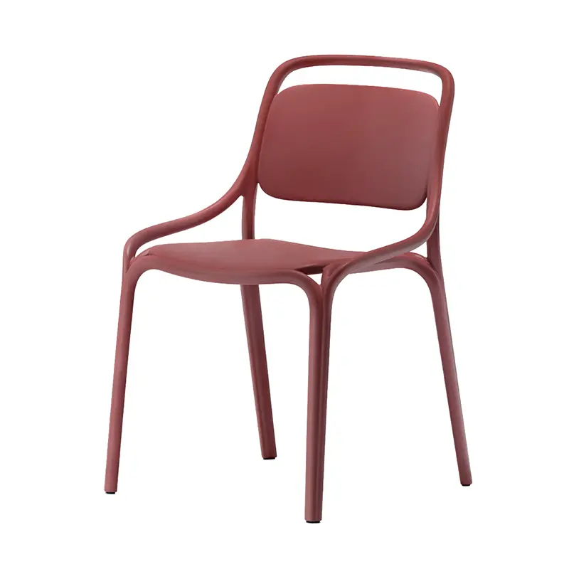 Libre Outdoorstuhl 590 von Pedrali – stapelbarer Polypropylen-Gartenstuhl in warmem Rot für Terrasse, Balkon & Gastronomie - Hantermann - Der Hotelausstatter Libre 590 Outdoorstuhl von Pedrali in Rot, stapelbarer Polypropylen-Gartenstuhl für Terrasse, Balkon und Innenbereich