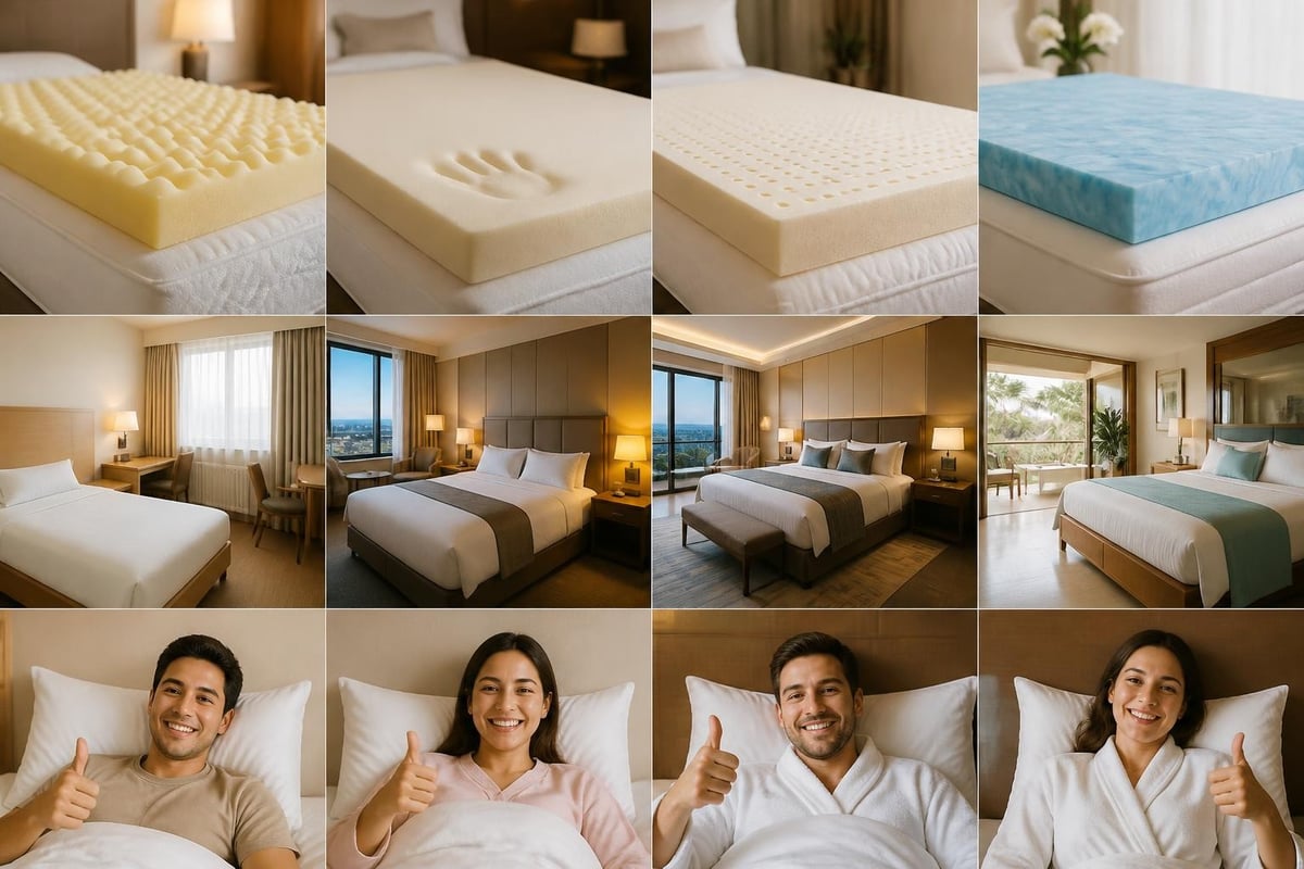 Matratzentopper im Hotel für mehr Schlafkomfort und zufriedene Gäste
